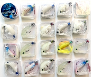 Soft Lure Squid. Ultra Soft. High-Quality Silicone Material.
